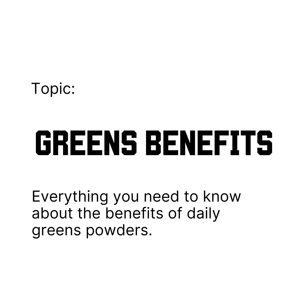 7 Benefits of Taking Daily Greens Powders You Need to Know