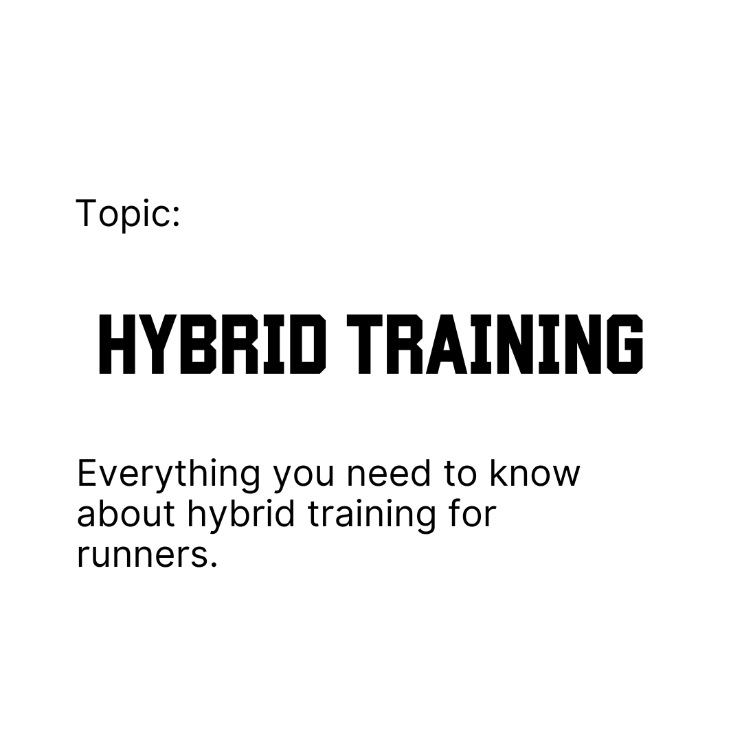 The Best Hybrid Training Plan for Runners: Build Strength and Speed