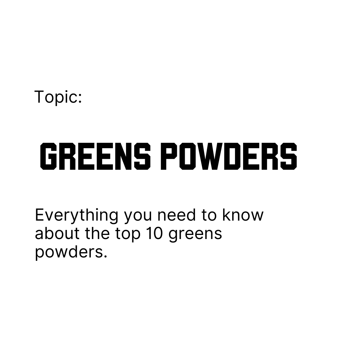 10 Best Greens Powders Alternative to AG1 to Buy in 2025