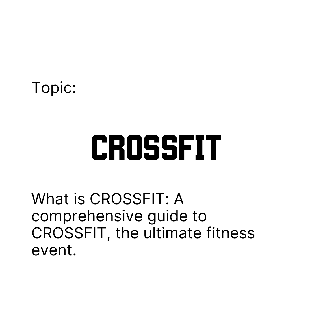 Cover image for CrossFit Article