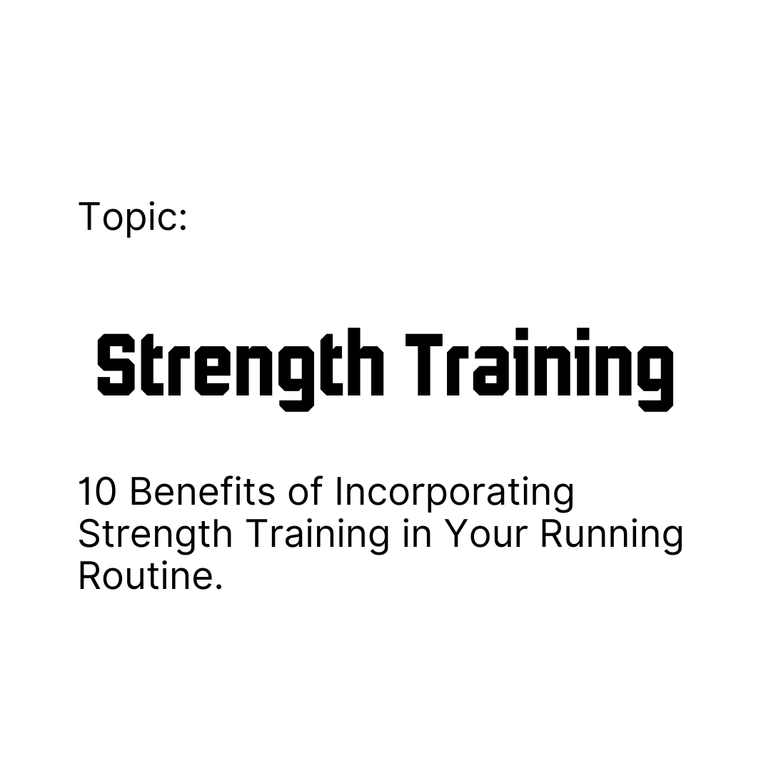 Cover Letter for Strength Training As A Runner