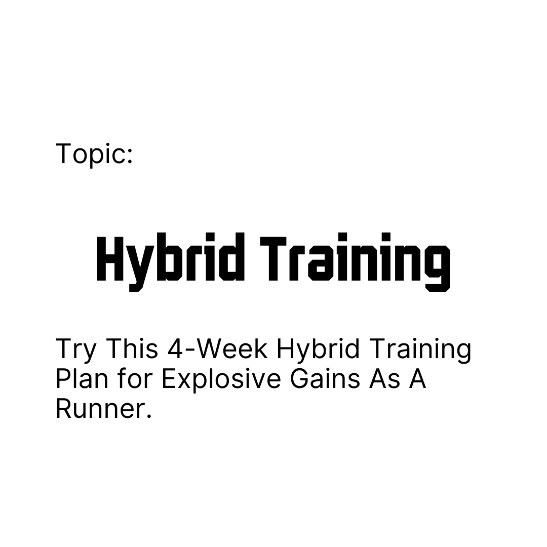 Cover Image for FREE Hybrid Training Plan