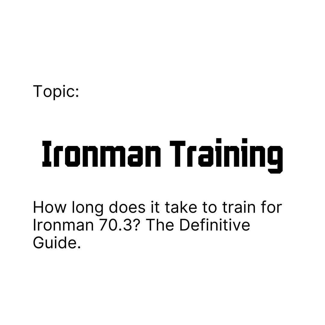 Cover Image for Ironman 70.3 training article