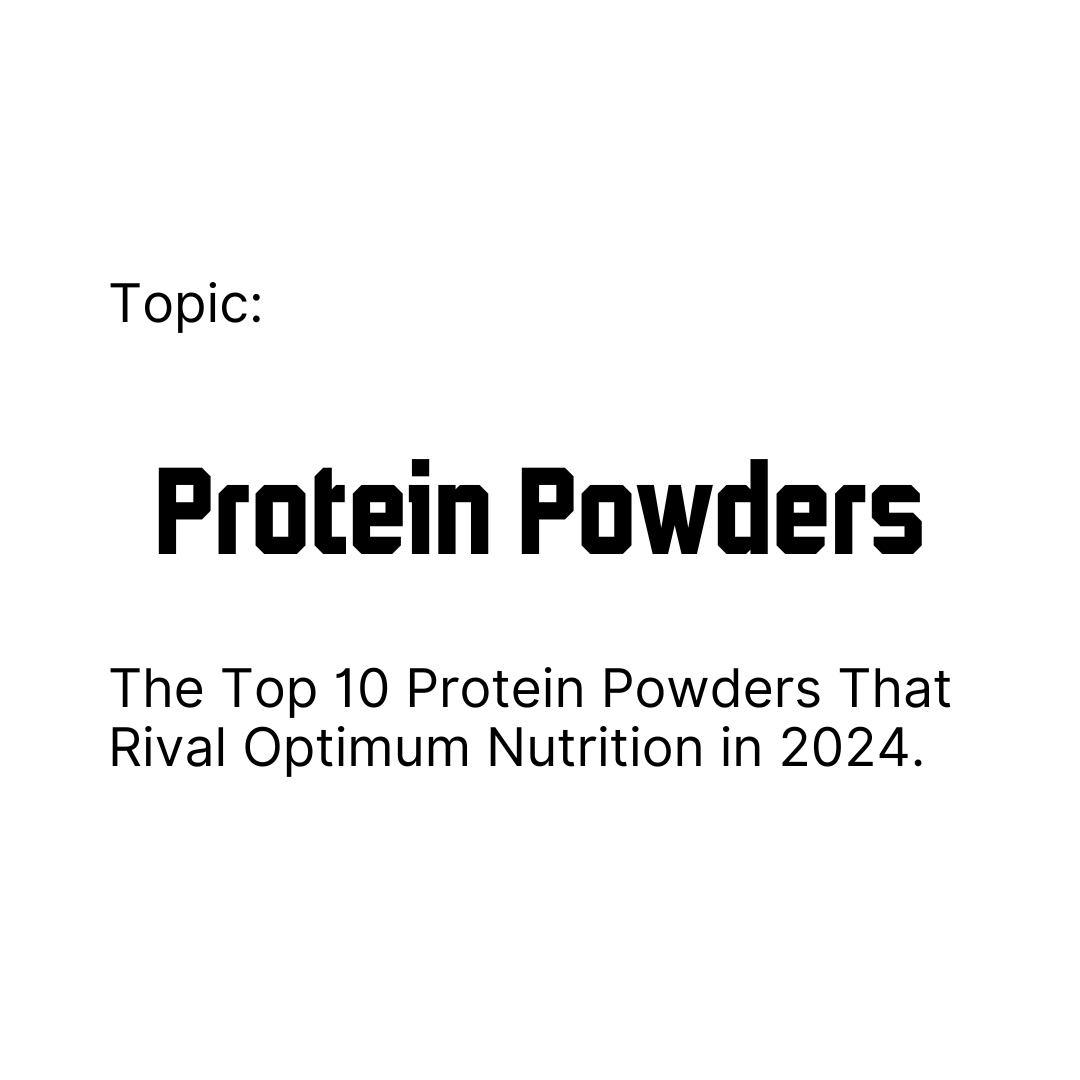 Cover image for alternative protein powders to Optimum Nutrition article