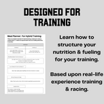 Diet & Nutrition Guide Overview for Training