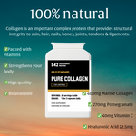 542 Performance Nutrition Collagen Natural Supplement Benefits