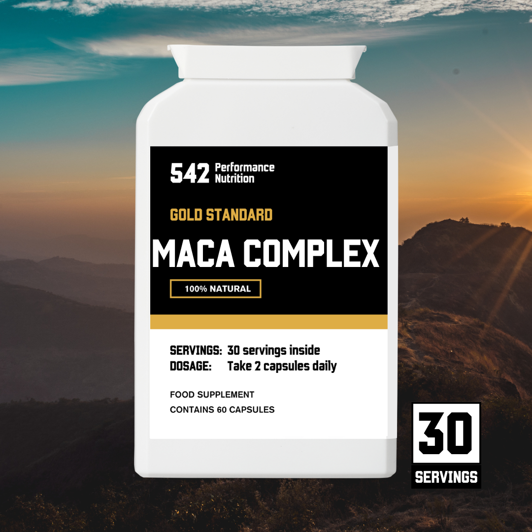 542 Performance Nutrition Maca Complex Natural Supplement