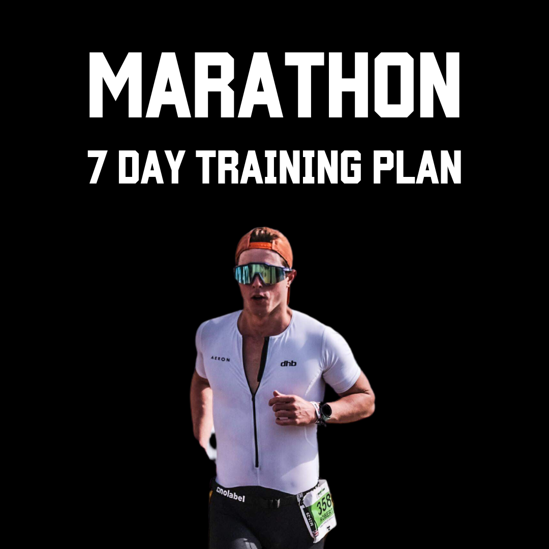 Marathon 7 Day Training Plan (FREE)