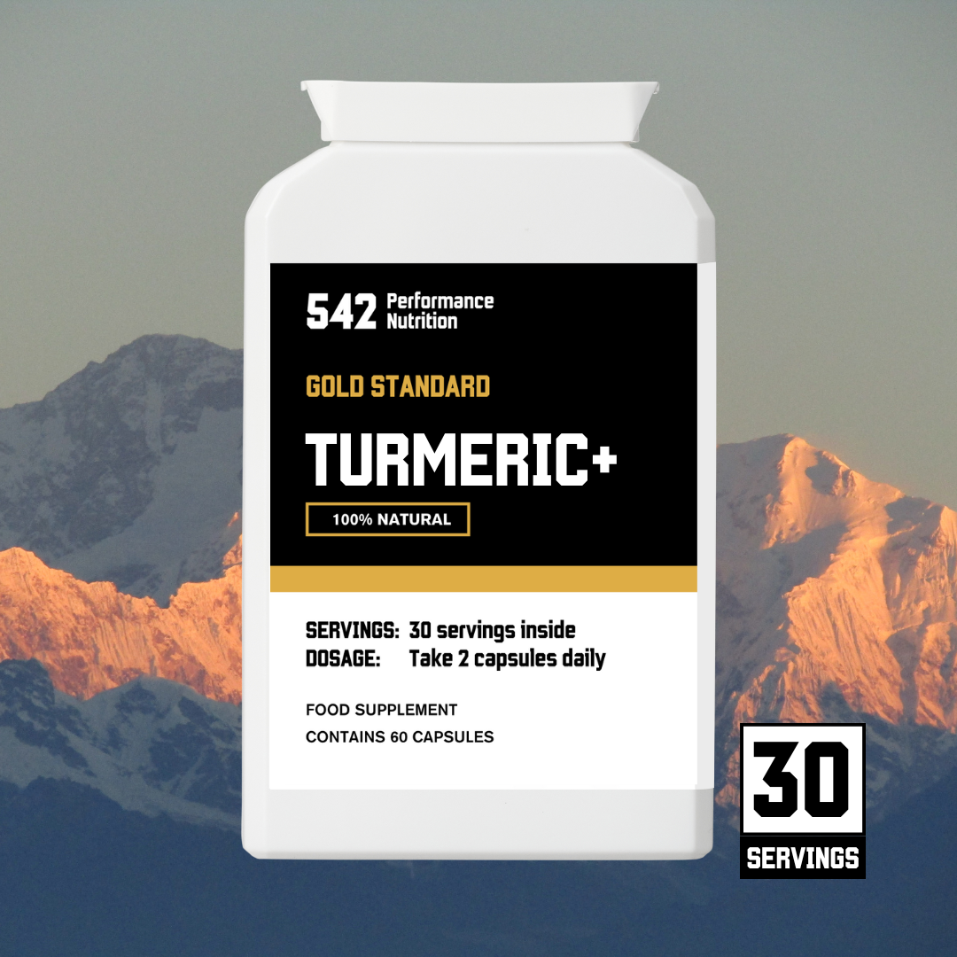 542 Performance Nutrition Turmeric Natural Supplement Overview